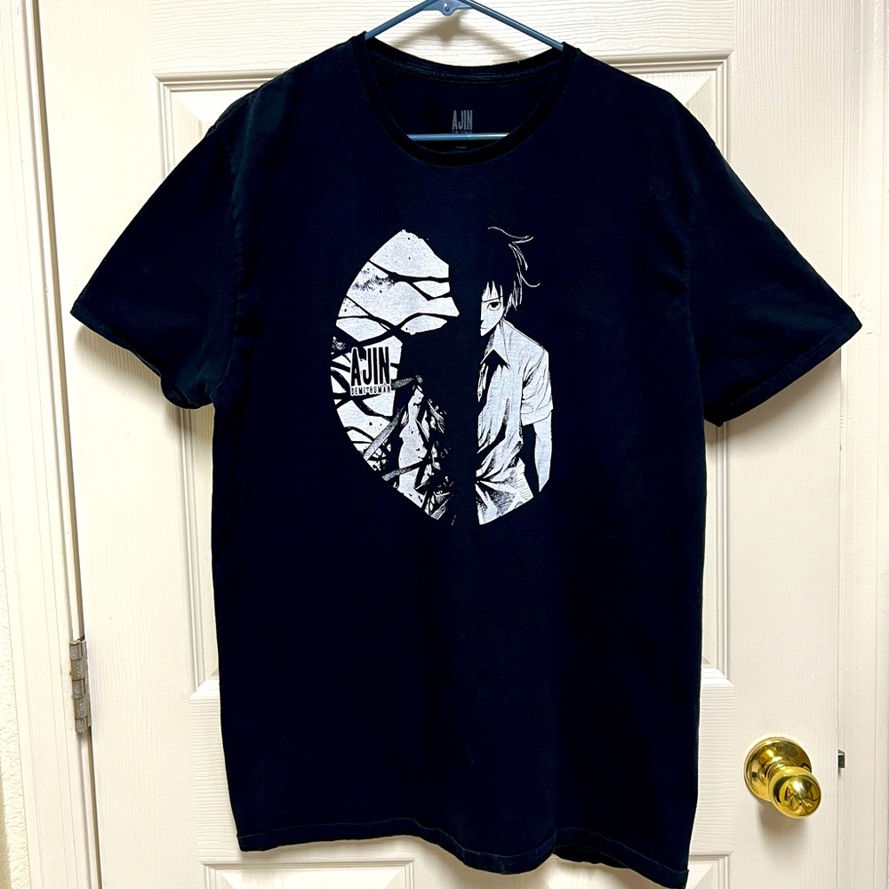 Ajin Demi Human Black Short Sleeve Tee Shirt by LOOT CRATE